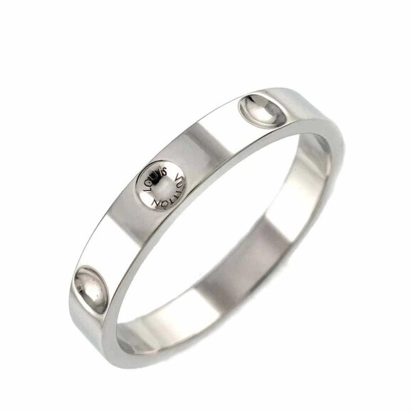 LOUIS VUITTON Alliance Empreinte Ring Pt size60 8.75-9(US) 90272390 - Picture 1 of 7
